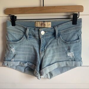 HOLLISTER | GUC Light Denim ‘Vintage’ Short sz1 25